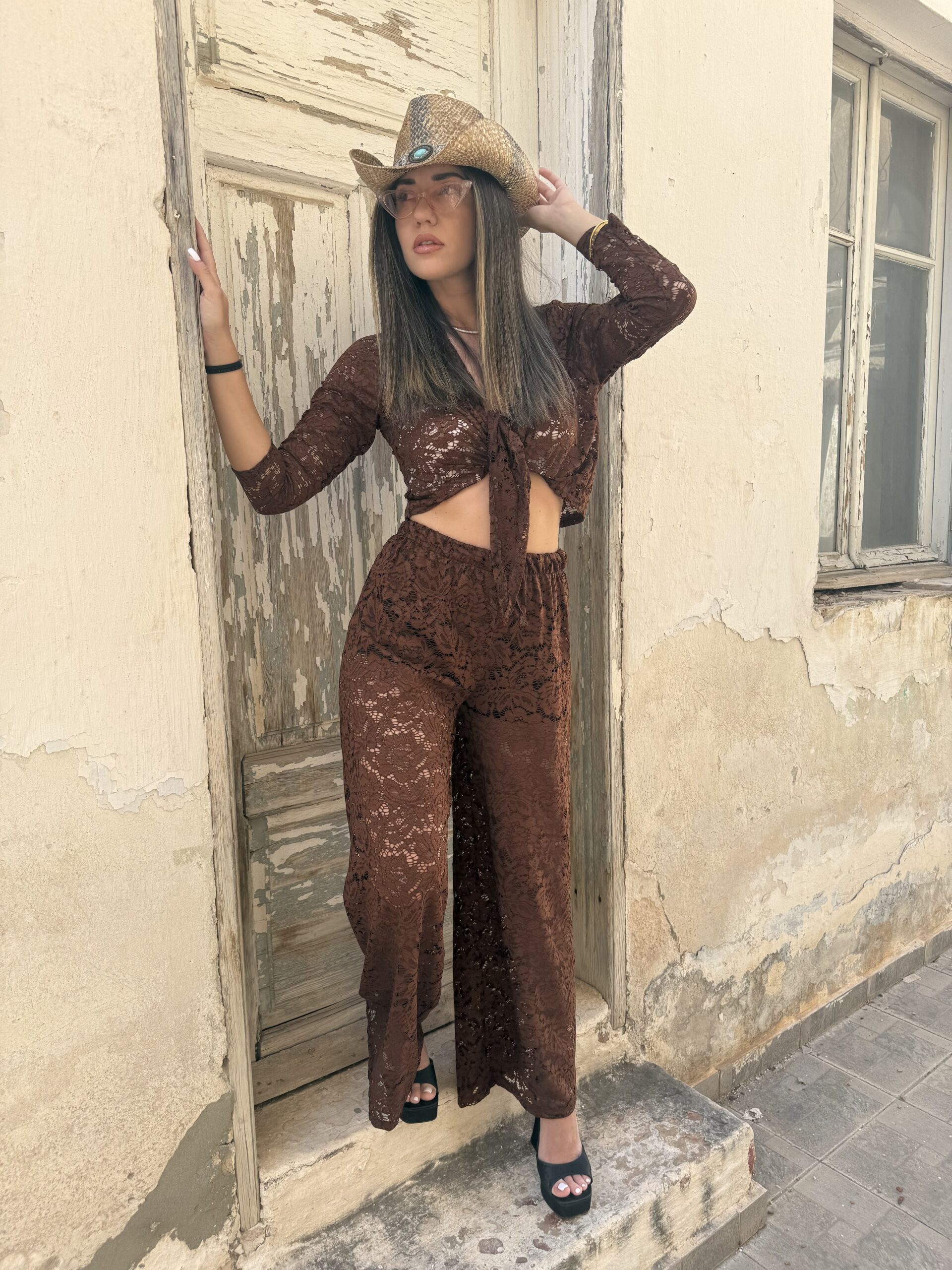 σετ δαντέλα