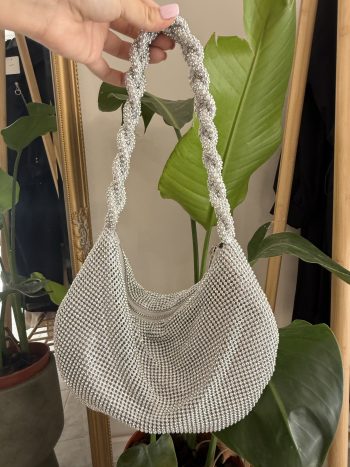 Βραδινή τσάντα με στρας