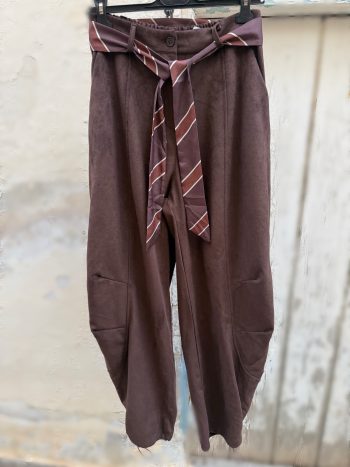 Soft Flow Suede Pants