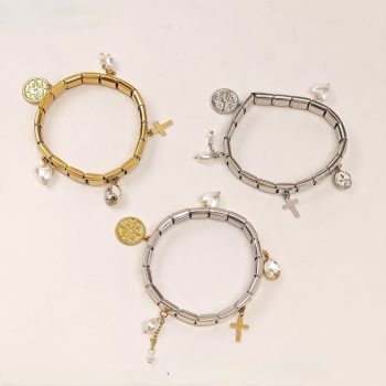 Italian charms bracelet Κωνσταντινάτο