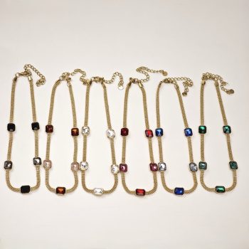Gemstone Glow Choker
